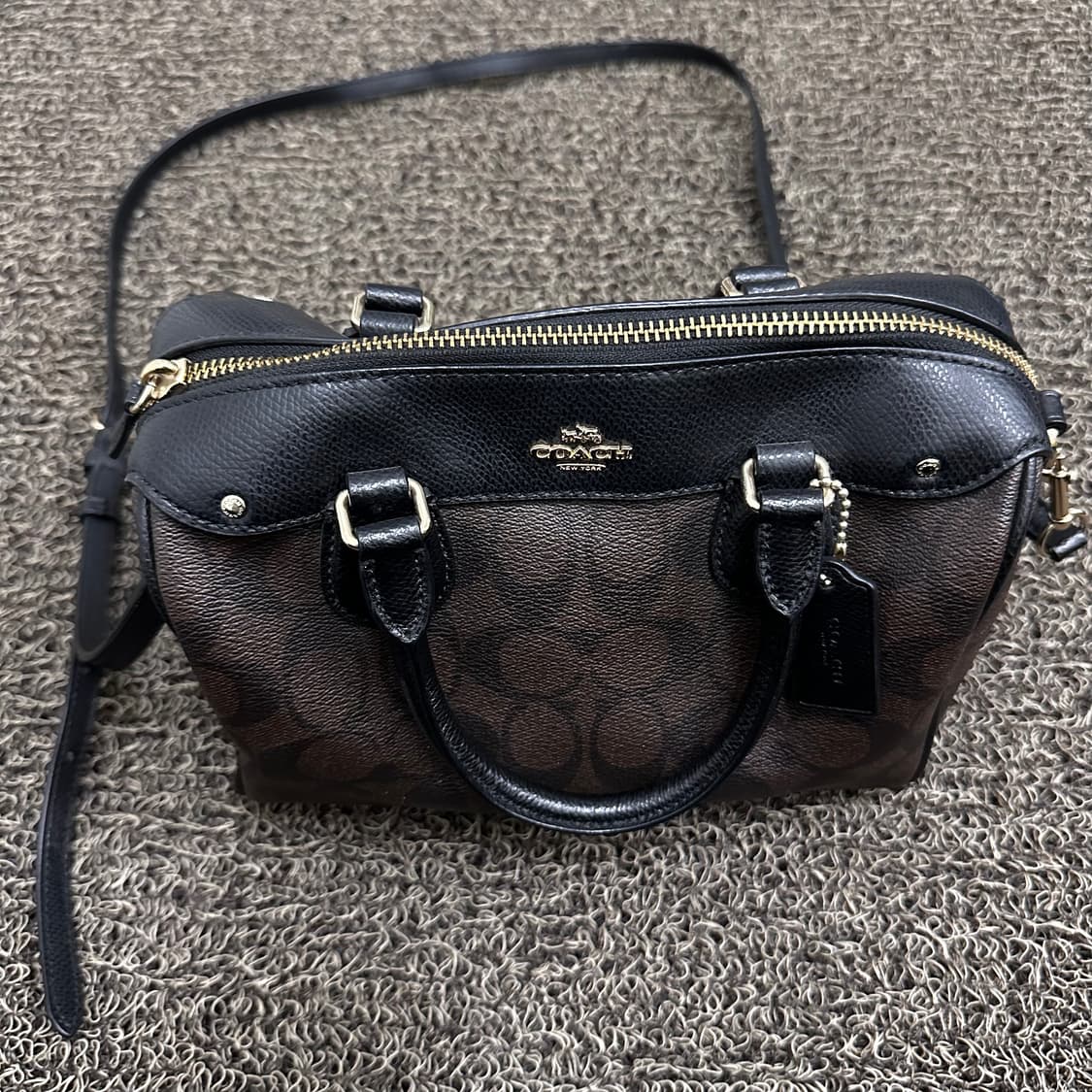 COACH 코치 여성 시그니처 보스턴백 크로스가방 토트백 상품이미지4