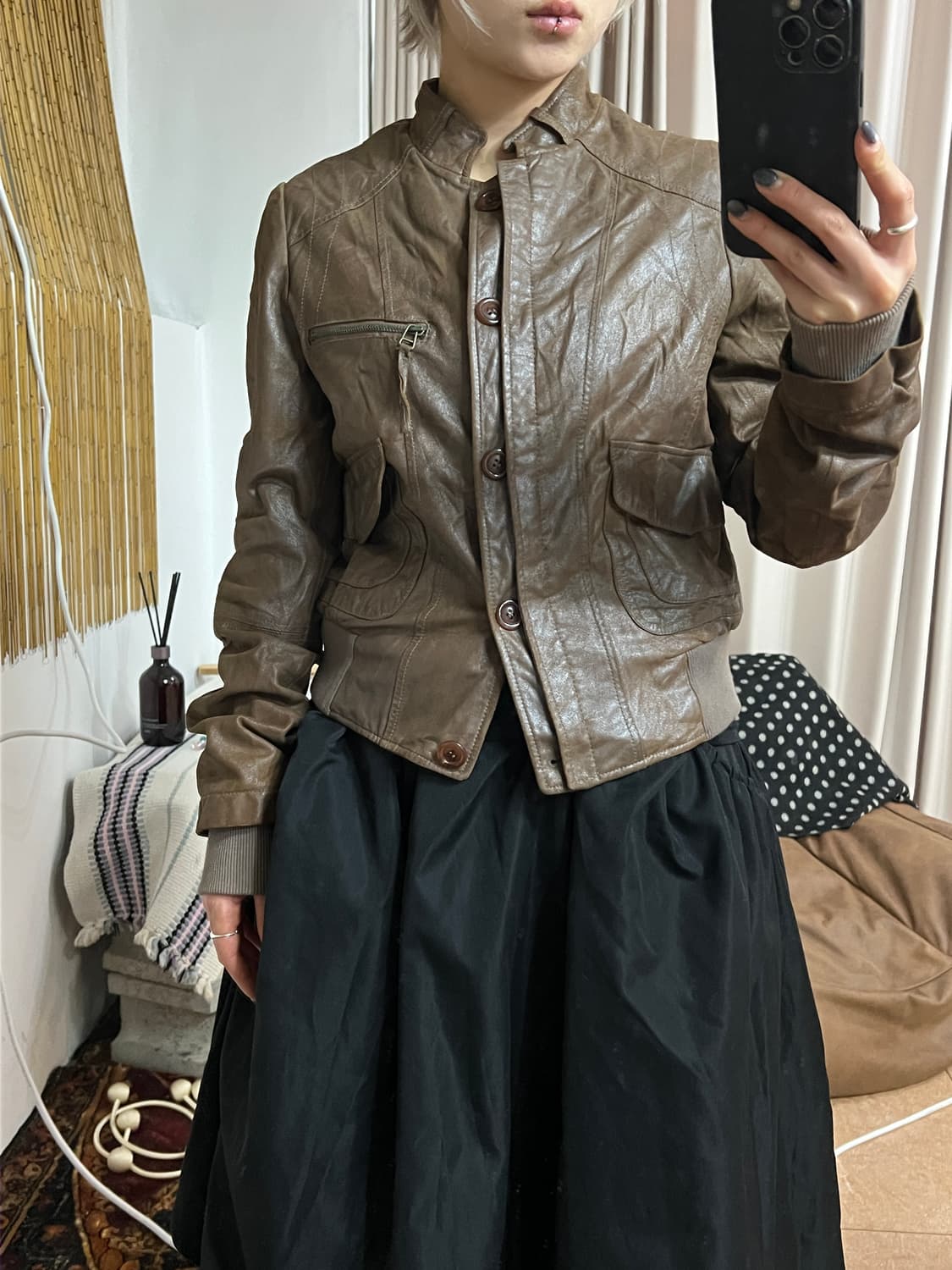 1st avenue 여성 양가죽 레더자켓  상품이미지1