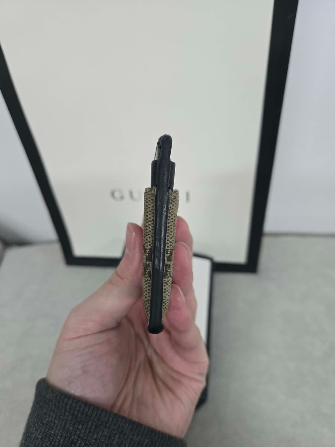 [보증서 정품] 구찌 타이거 카드지갑 상품이미지2