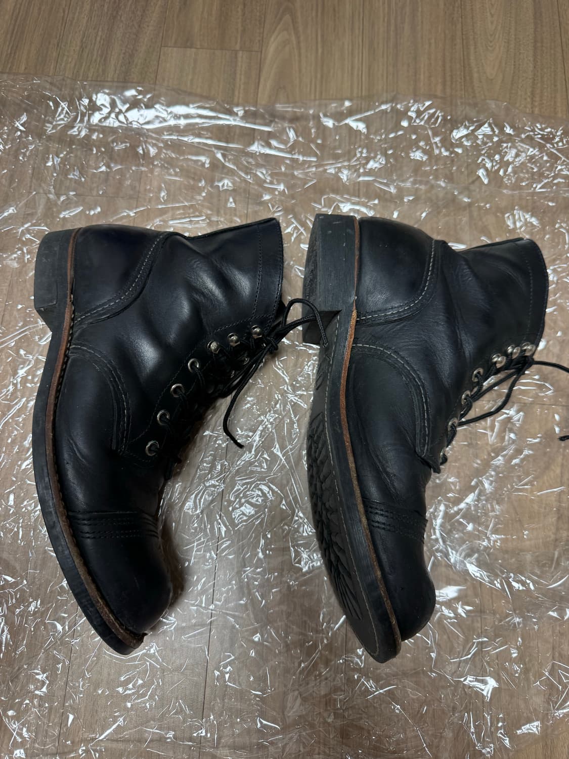 레드윙 아이언 레인저 8084 블랙 하네스가죽부츠 8.5D 상품이미지3