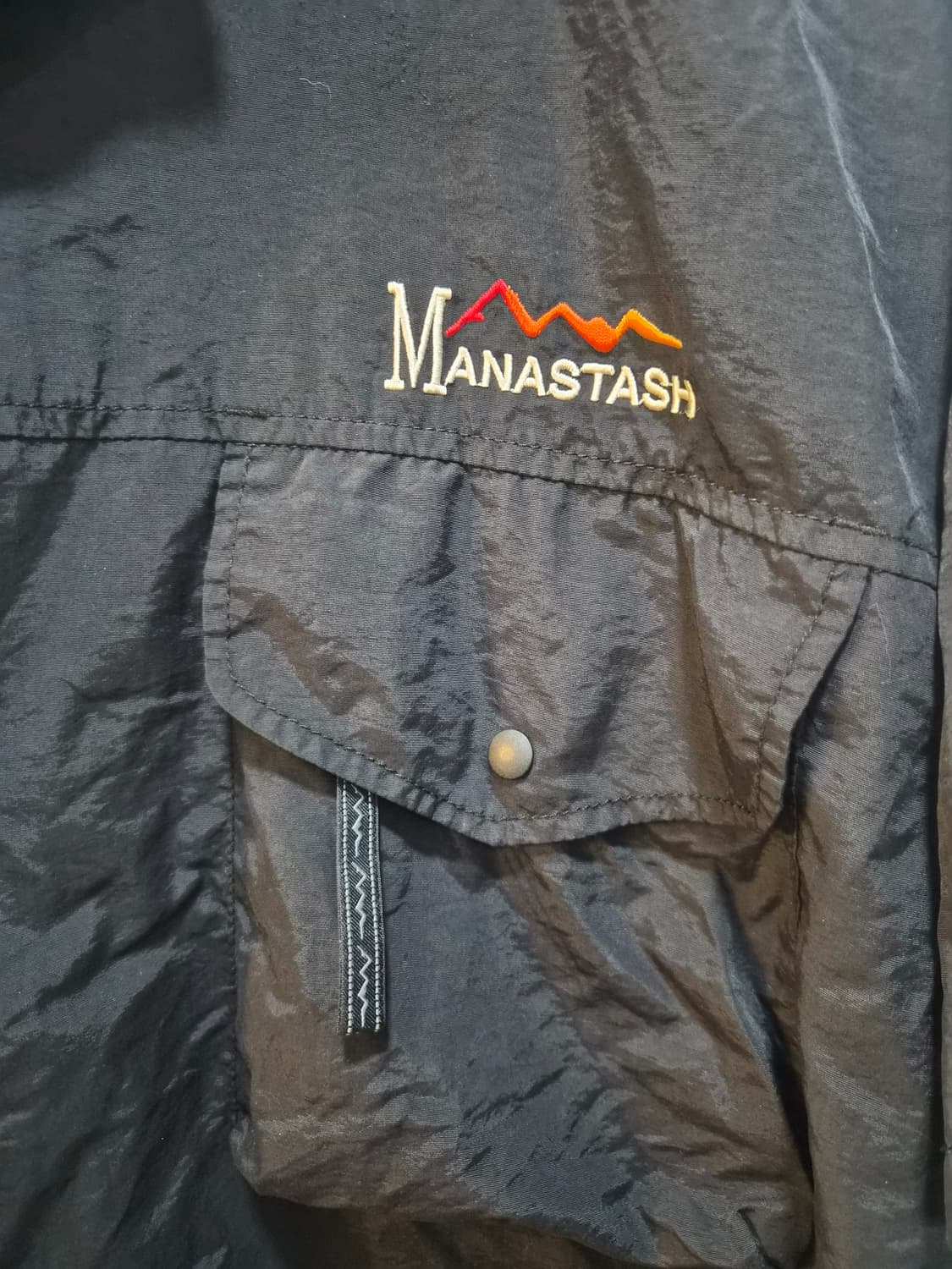 XXL) MANASTASH 마나스타쉬 컬러블럭 셔츠 팝니다 상품이미지3