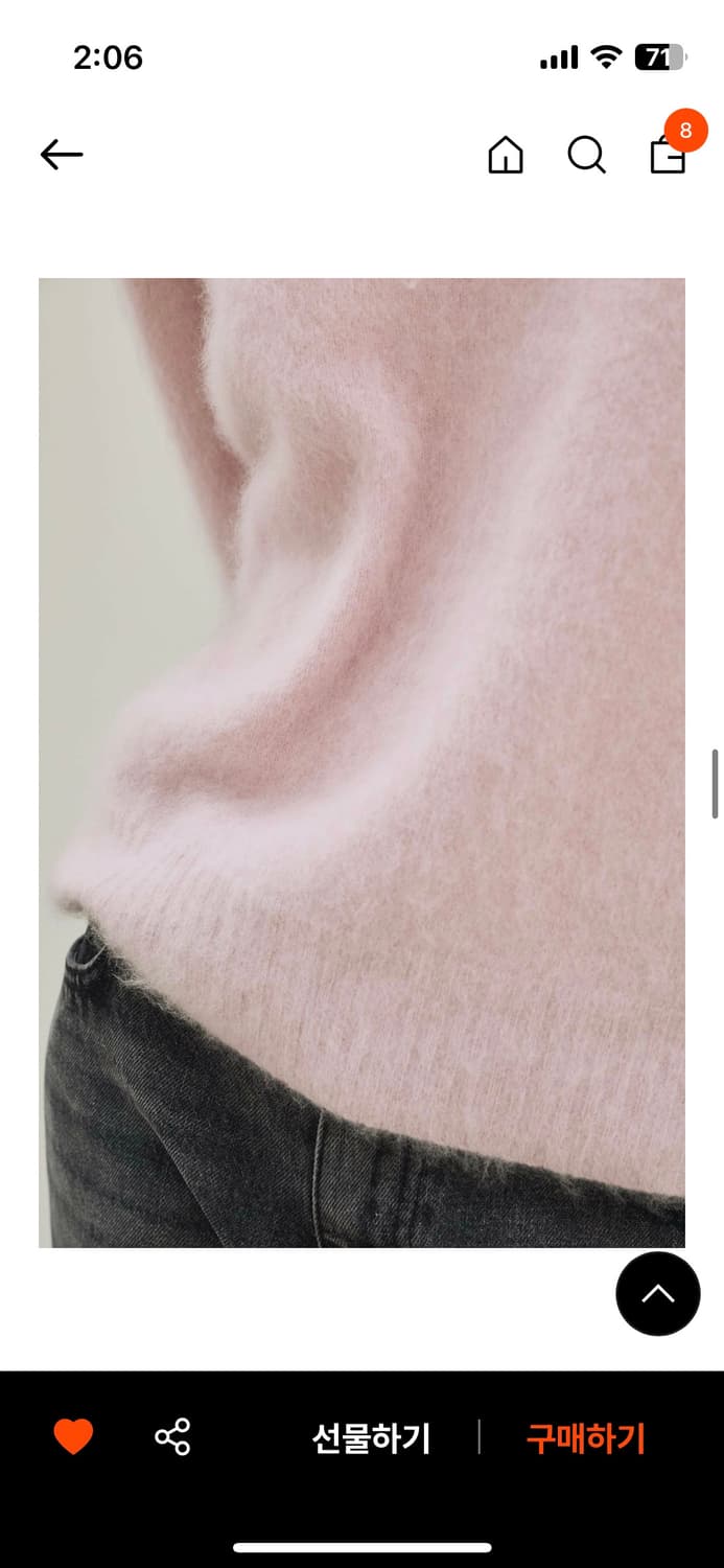 르 cashmere classic whole garment knitted 상품이미지2