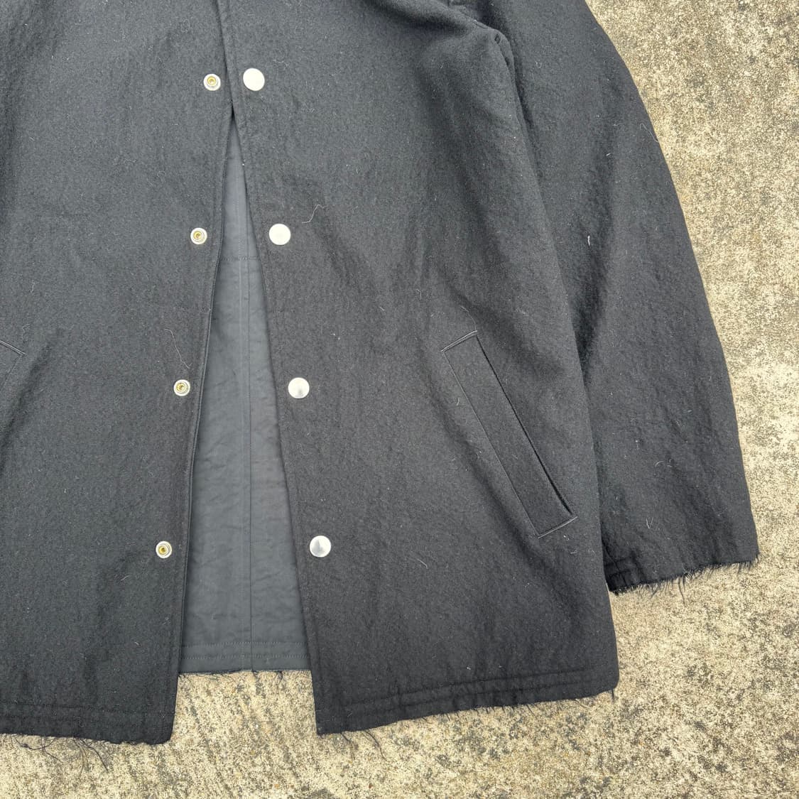 [M~L] 02AW 꼼데가르송 옴므 양면 코트 상품이미지8