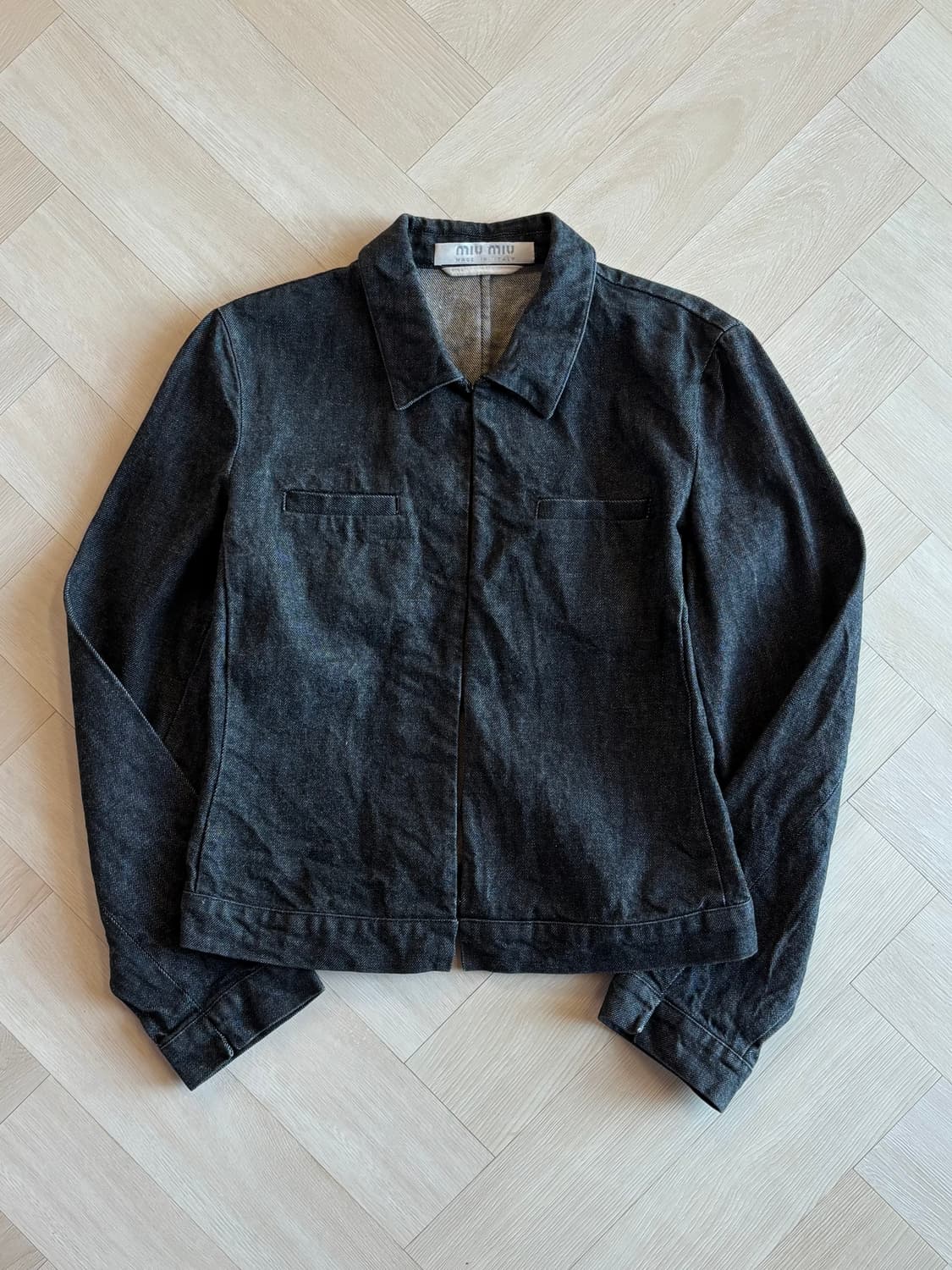 미우미우 데님 자켓 SS1999 상품이미지1