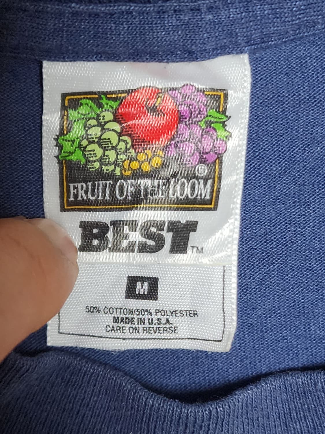 1996 Fruit of the Loom BEST 싱글스티치 반팔티25 상품이미지5