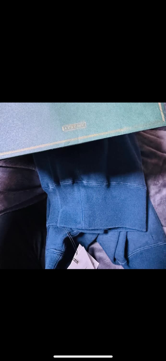 [4] A.PRESSE 아프레쎄 26SS 빈티지 하프집 립 칼라 스웨트 상품이미지5