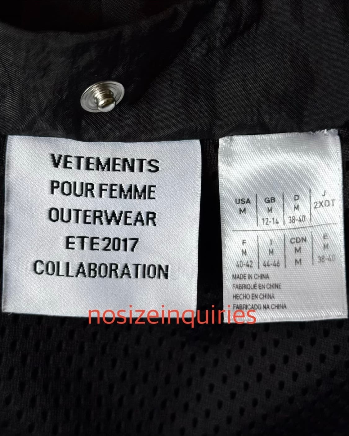 베트멍 리복 트랙자켓 상품이미지7