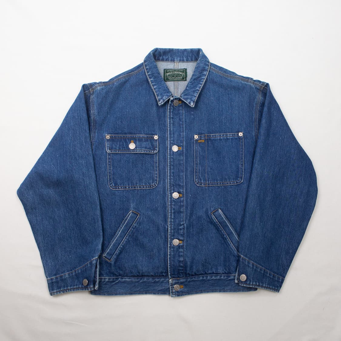 80s 폴로 컨트리 덩가리 데님 자켓 상품이미지3