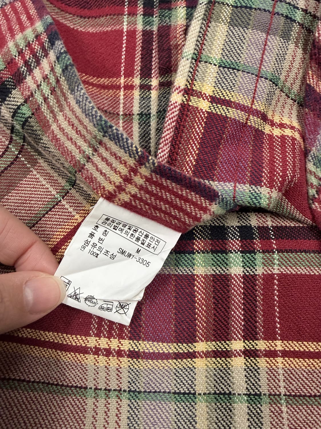 폴로랄프로렌 클래식 타탄 체크셔츠 상품이미지5