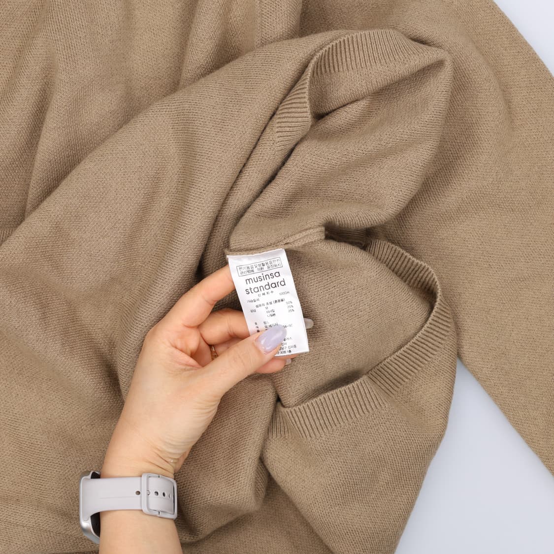 L 무신사스탠다드 남성 울 니트 0326J 상품이미지4