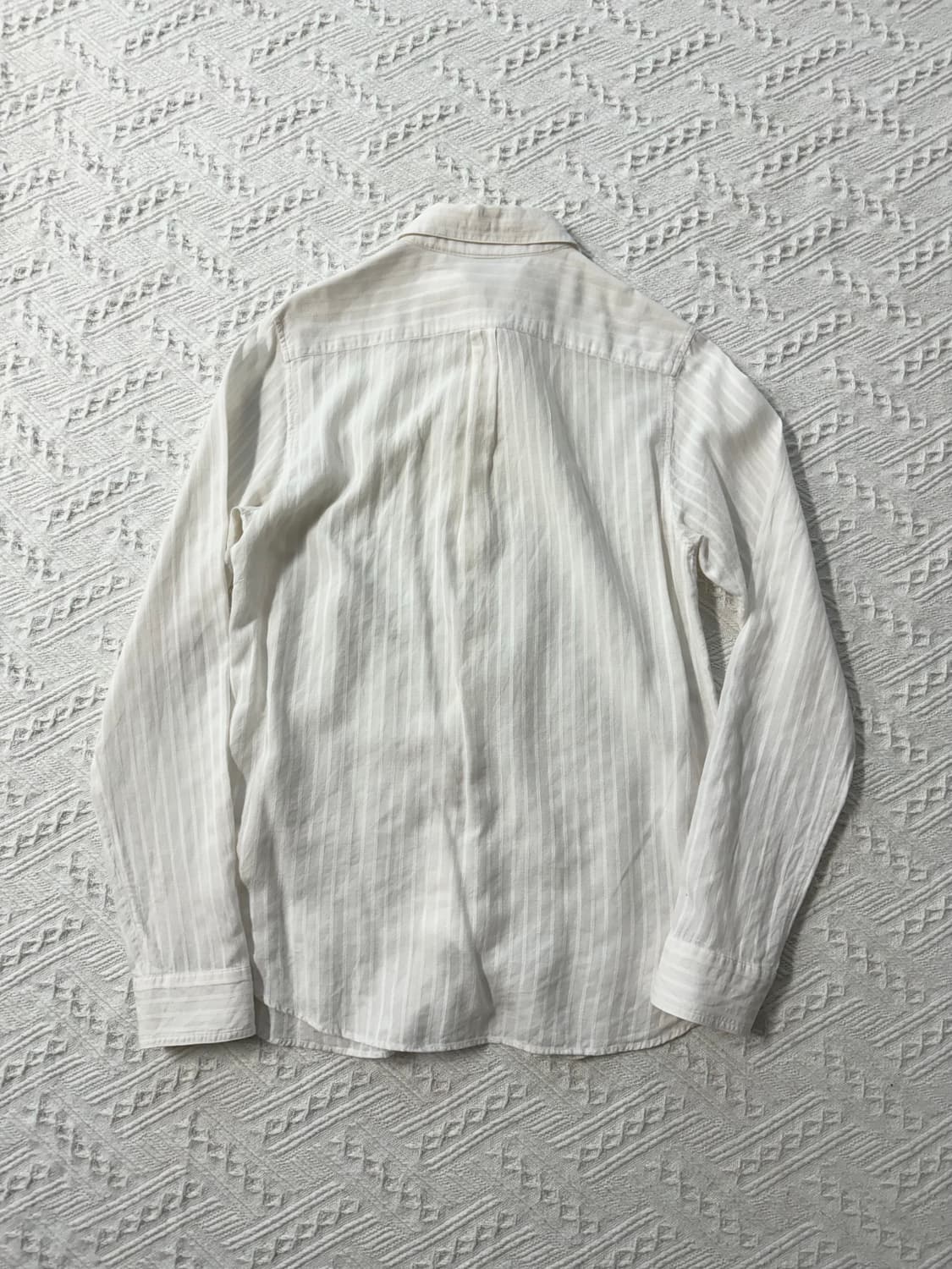 아가일 하프 슬리브 니트 셔츠 탑 2pcs SET 상품이미지8