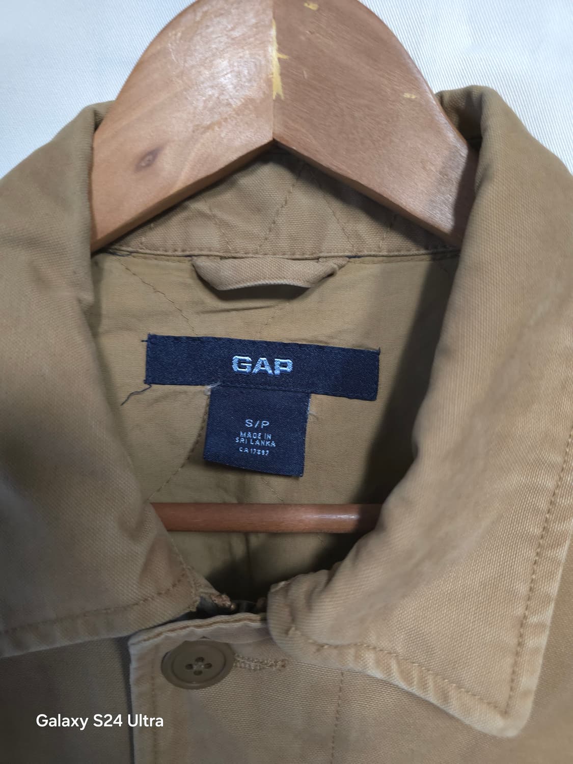 GAP 갭 누빔 면 점퍼 S ✨️정품 일본빈티지✨️ 상품이미지3