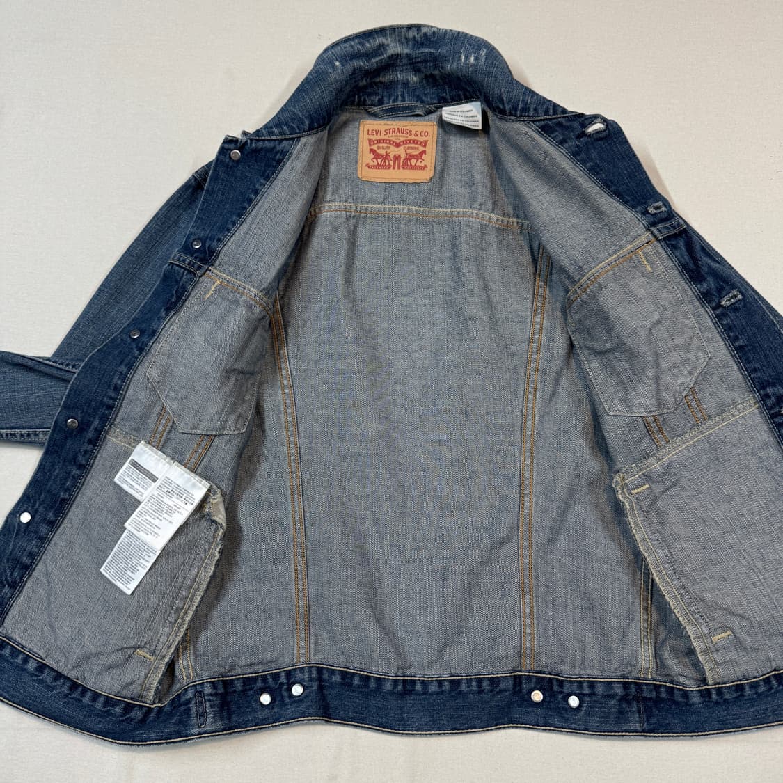 S) 리바이스 3세대 청 데님 자켓 상품이미지5
