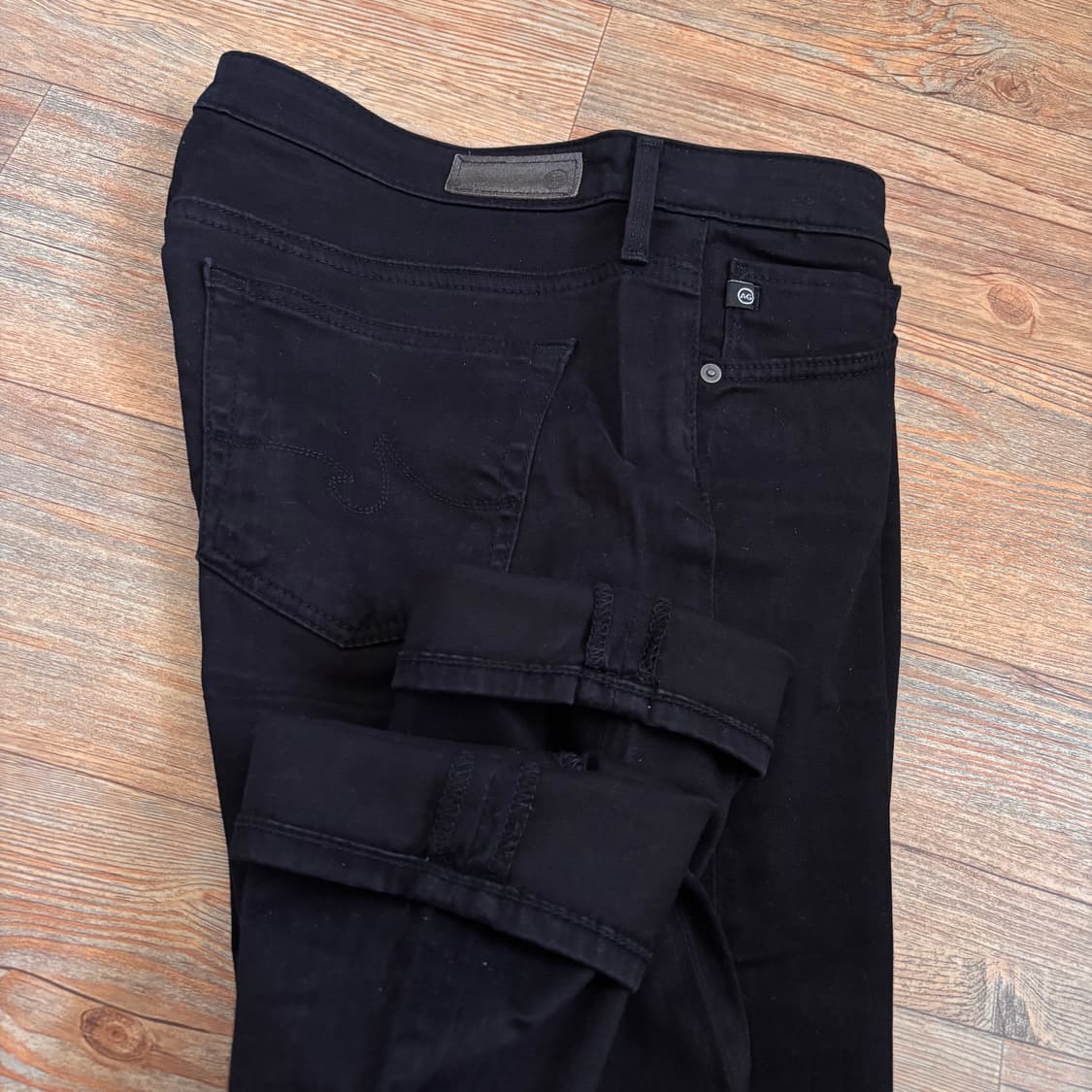 AG 미국 블랙진 27 모달 스판 앵클 스키니 수입 정품 상품이미지4