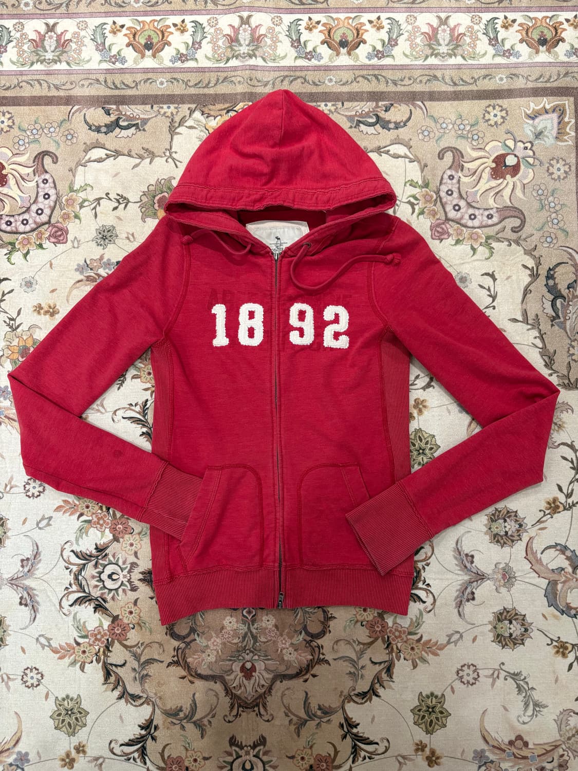 아베크롬비 y2k 딱붙 후드집업 상품이미지1