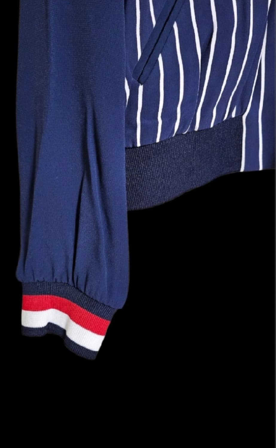 타미힐피거 스트라이프 봄버 자켓 55~66 / 거의새상품 / 간절기 상품이미지7