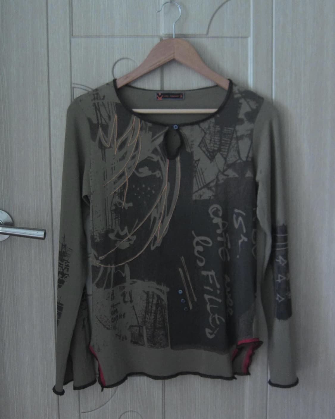 vintage Cop copine graphic top 상품이미지1