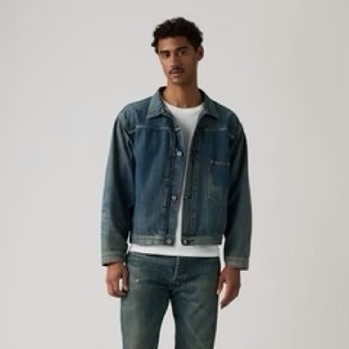 M XL 리바이스 lvc s506xx 데님 워싱 대전판 자켓 판매 상품이미지1