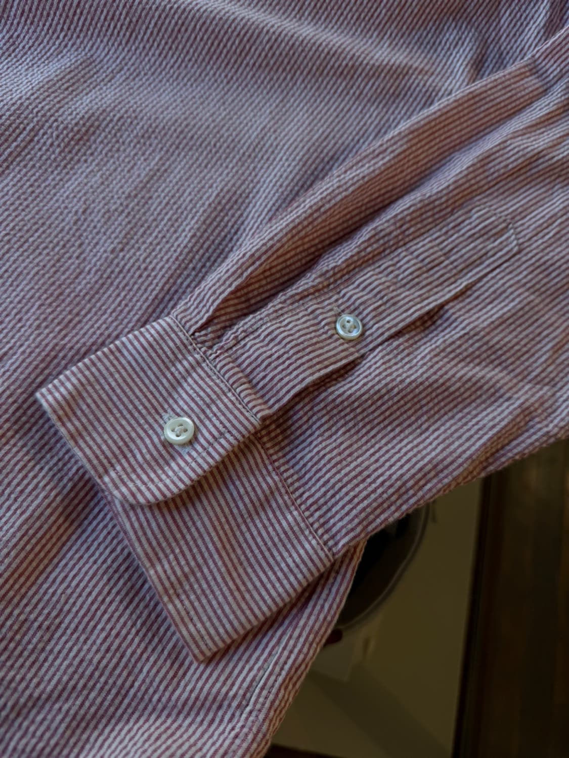 폴로 랄프로렌 시어서커 셔츠 100 상품이미지10