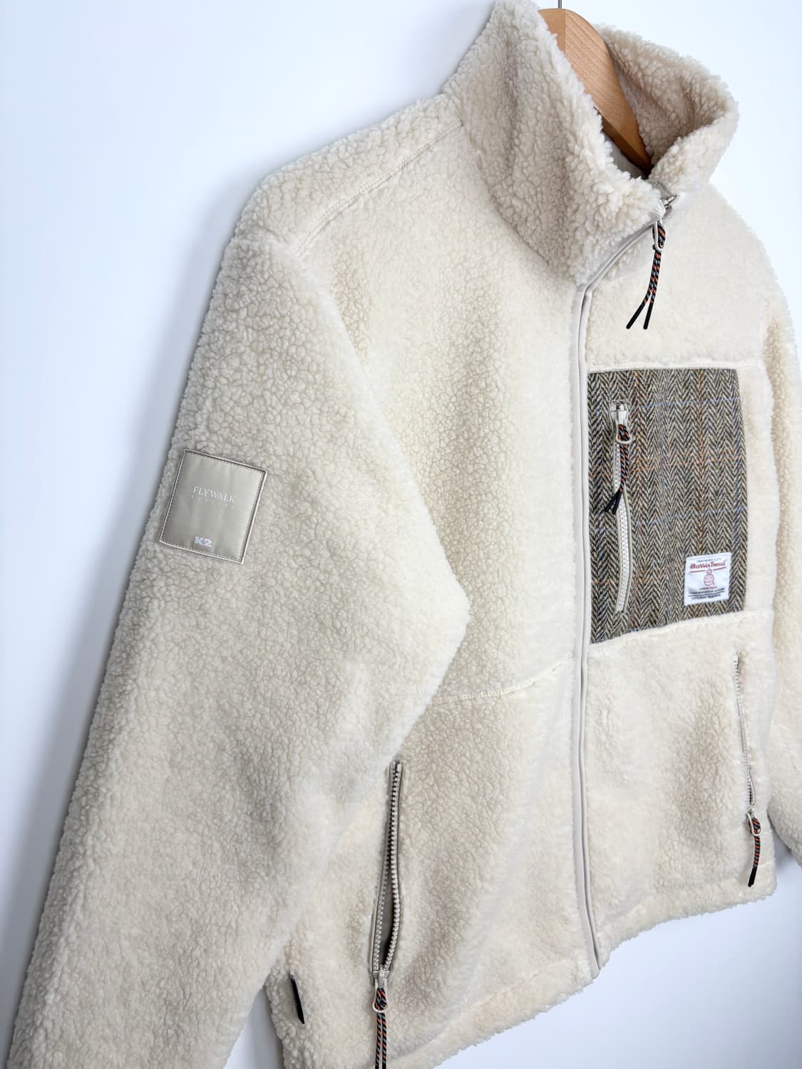 K2 비숑 트위드 플리스 자켓 상품이미지3