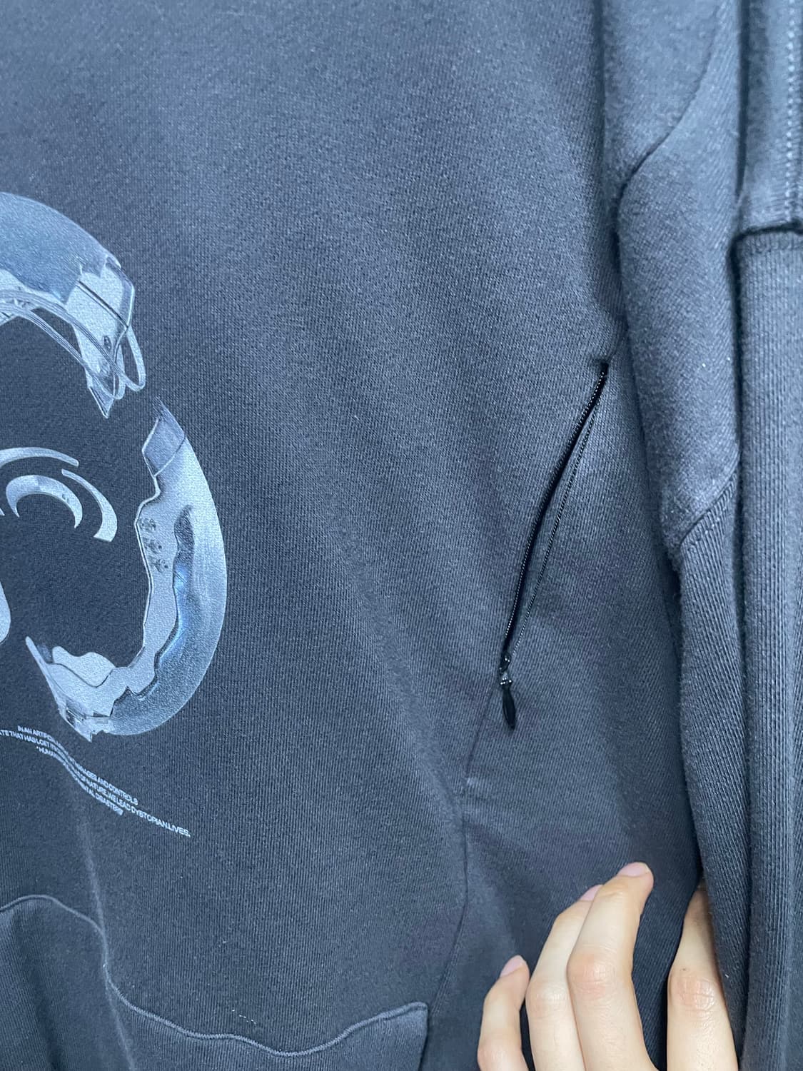 아트오브필드 후드 XL 차콜 상품이미지2