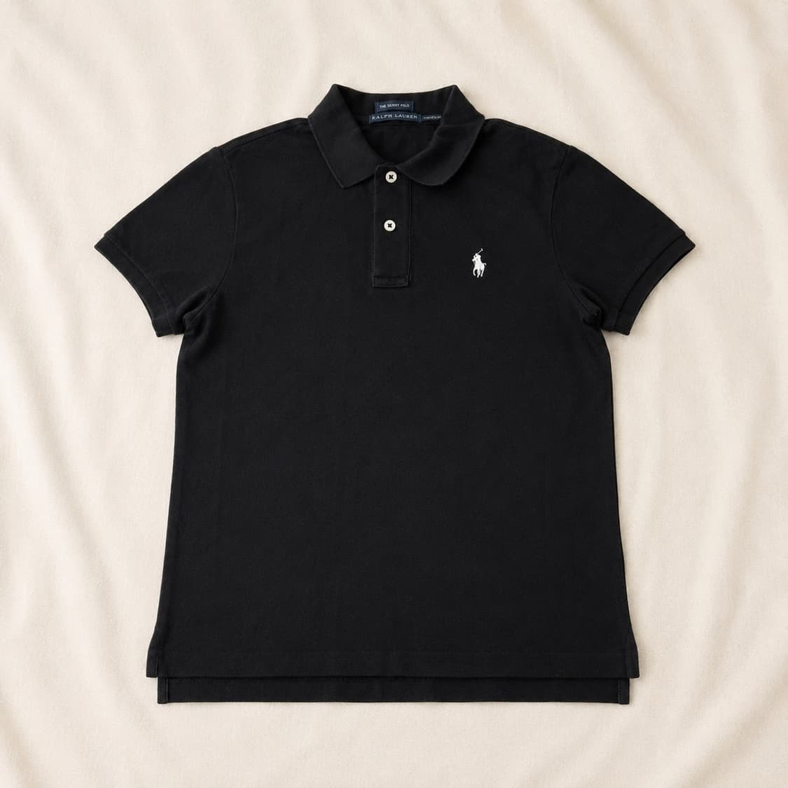 M) Polo Ralph Lauren The Skinny Polo 블랙  상품이미지1