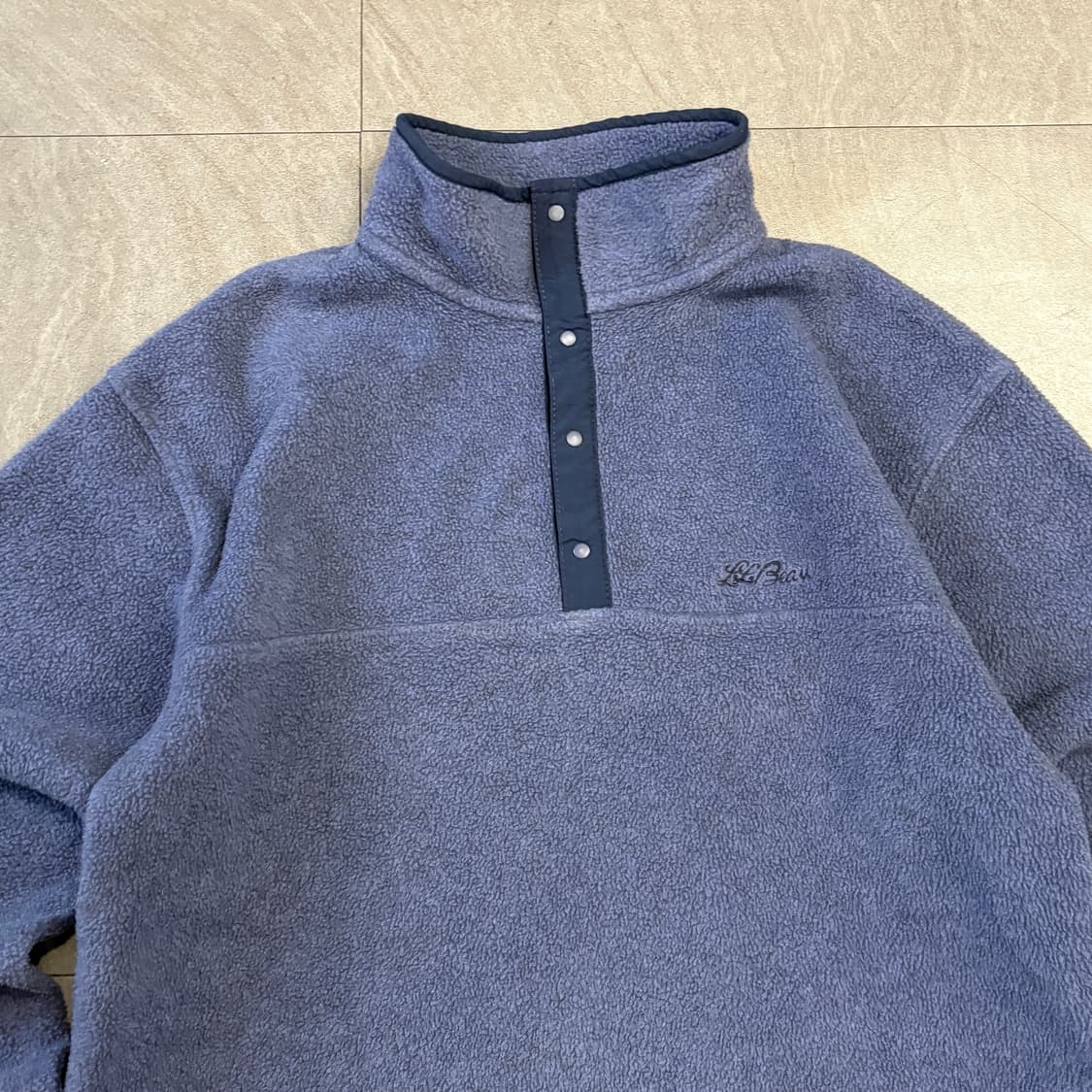 90s L.L.bean 90년대 미국 생산 엘엘빈 라이트 퍼플 신칠라 상품이미지3