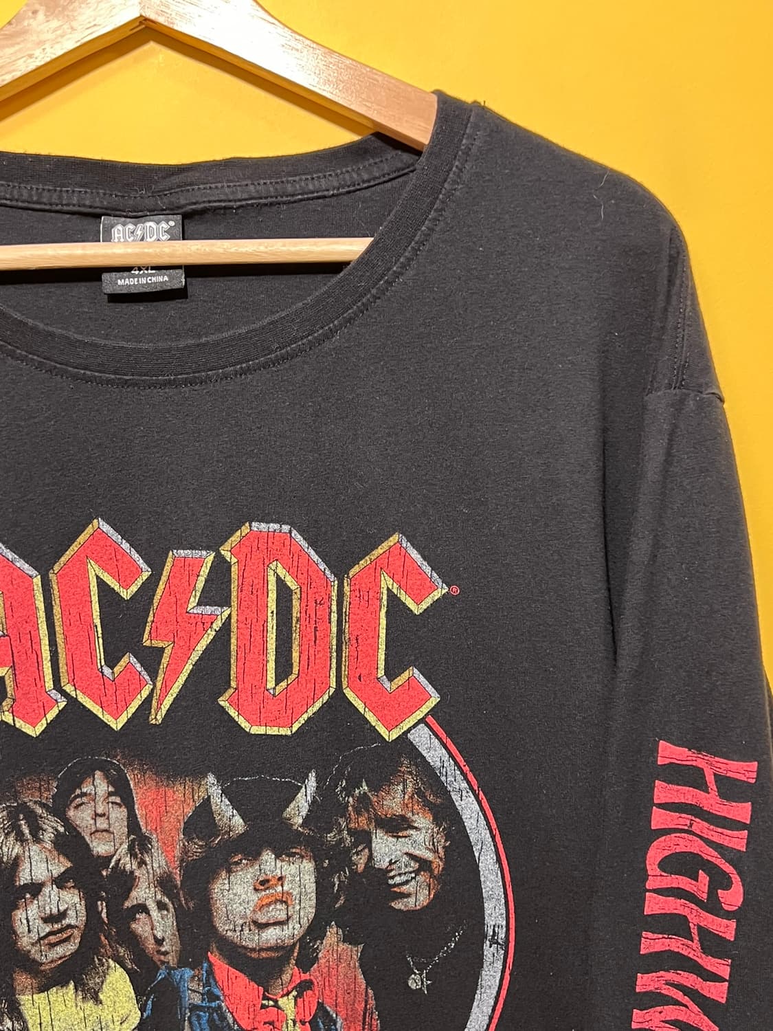 2023 [4XL] ACDC Highway To Hell 락밴드 티셔츠 상품이미지2