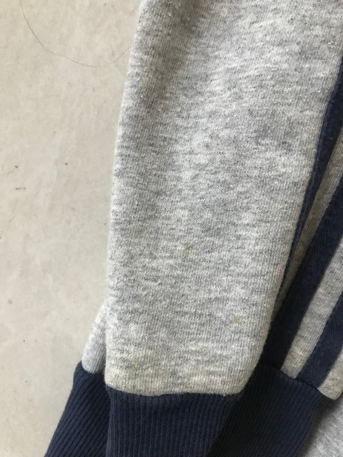 아디다스 그레이 네이비 코튼 파이어버드 집업 상품이미지8