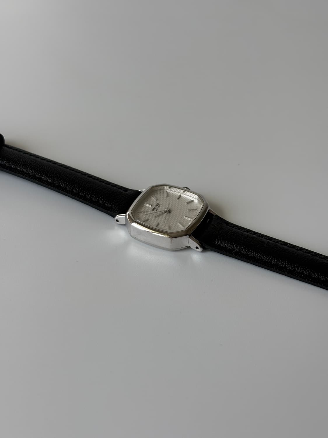 1980s Silver Square Ladies Quartz 상품이미지5