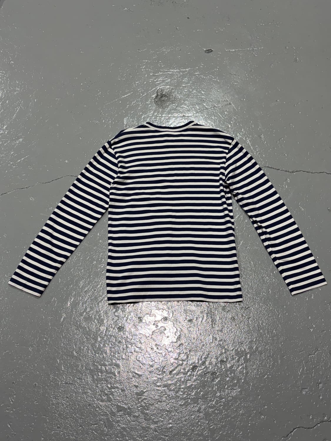 꼼데가르송(Comme Des Garcons)네이비 화이트 롱슬리브 상품이미지5