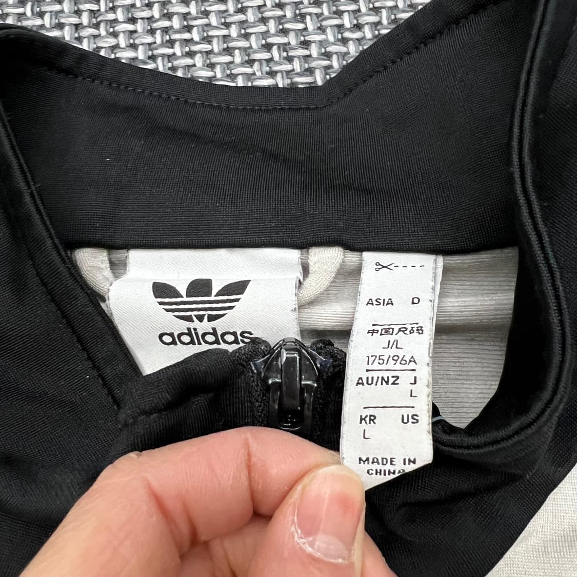 착샷O 아디다스 회검 져지 상품이미지2