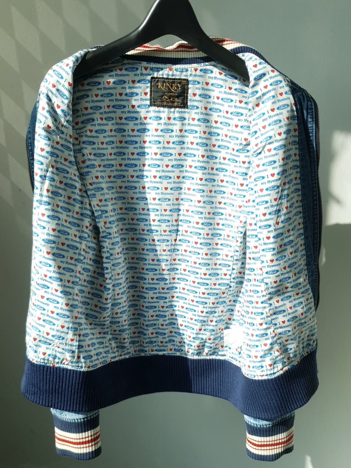 90s Hysteric Glamour "KINKY" Denim JK 상품이미지9