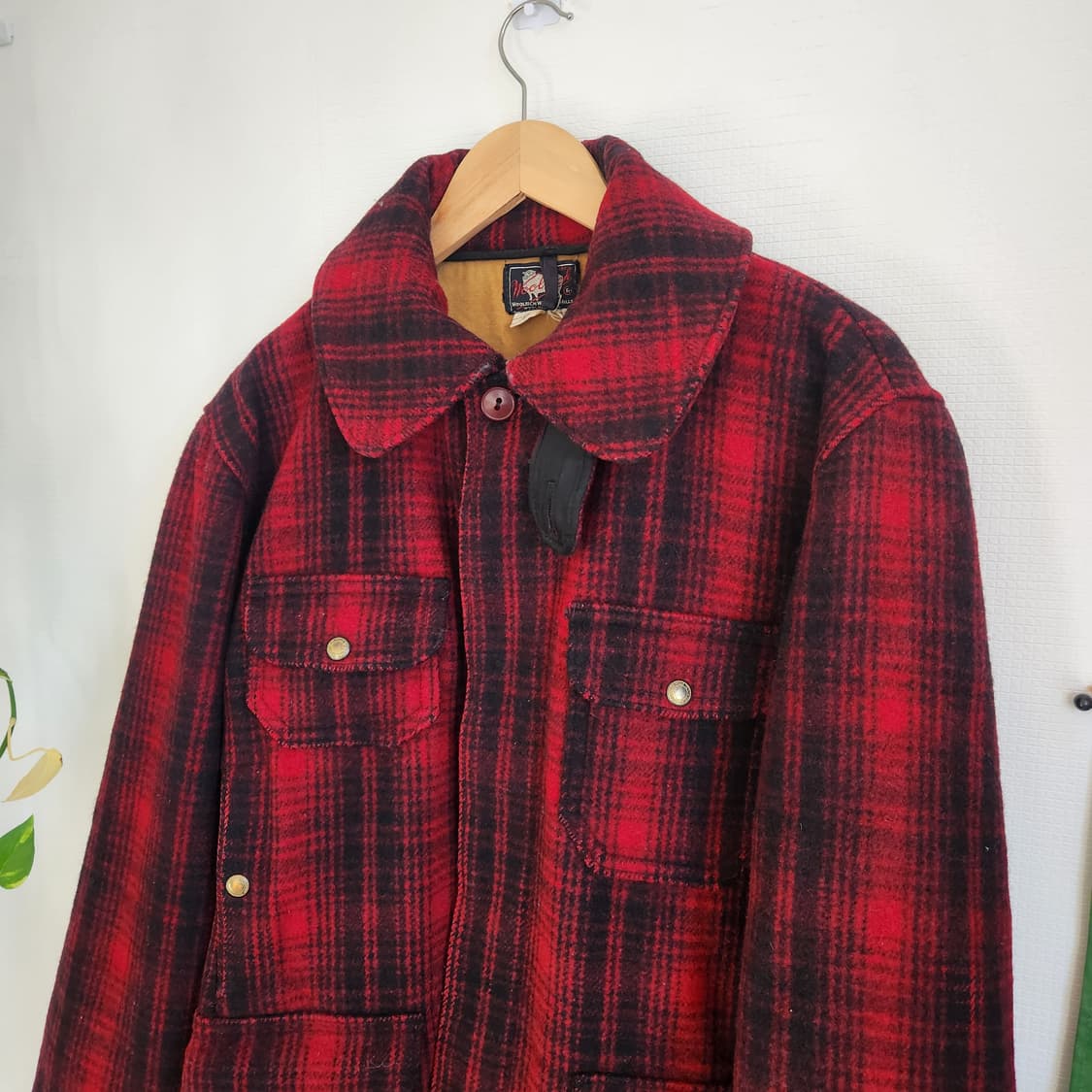 50s 울리치 럼버잭 체크 매키노 코트(USAmade) 상품이미지2