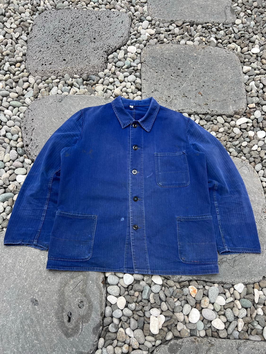 FADED VINTAGE HBT PIONIER 헤링본트윌 프렌치워크자켓 상품이미지1