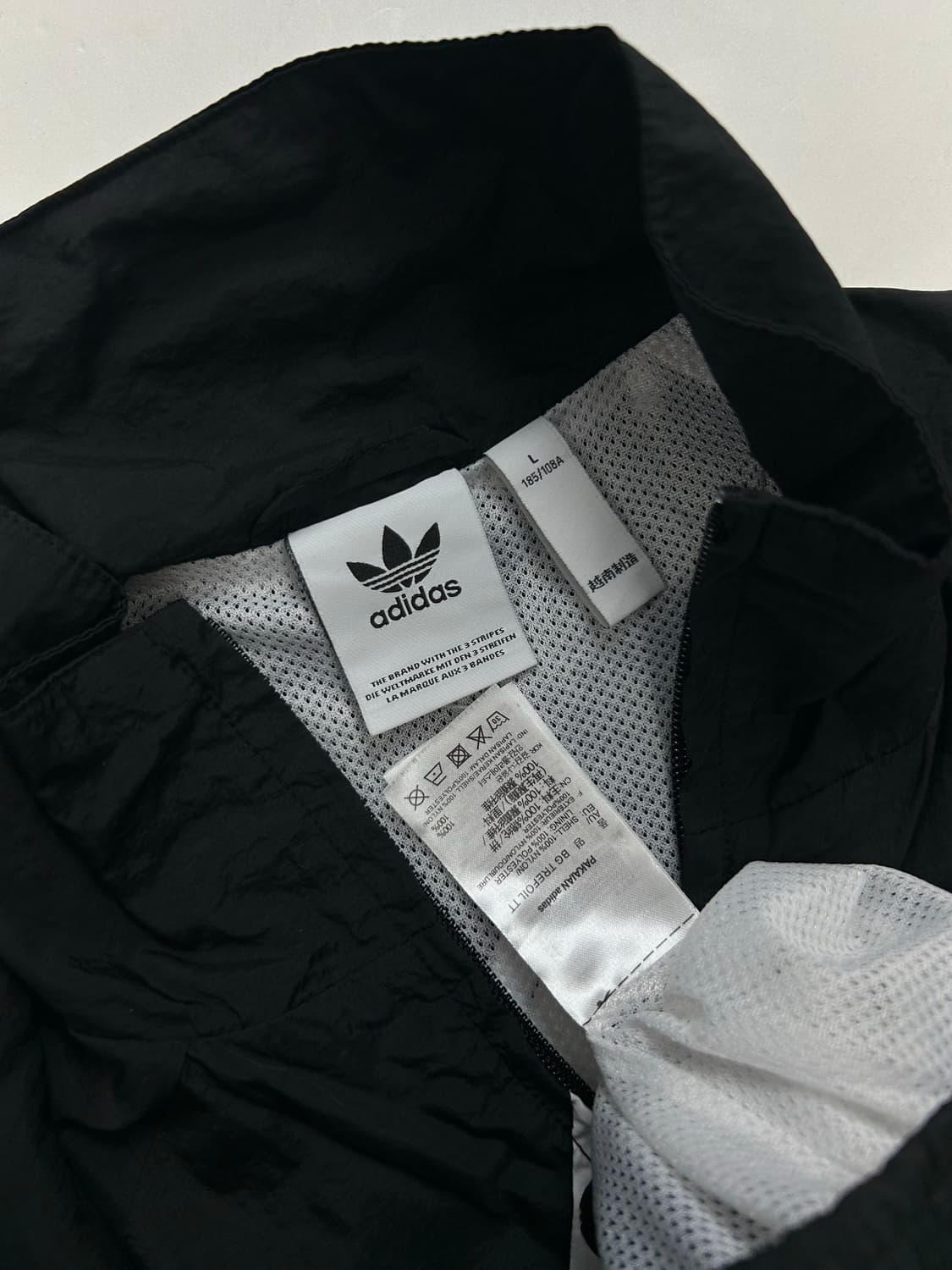 아디다스 빅로고 파이어버드 바람막이 L 상품이미지6