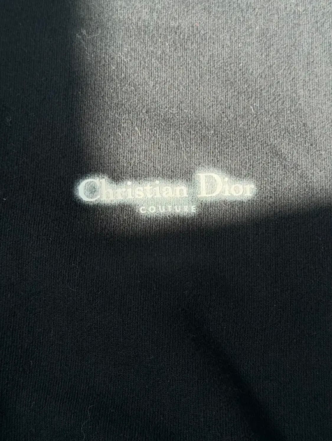 디올 꾸뛰르 헤비웨이트 후드집업 XL 한글택 상품이미지3