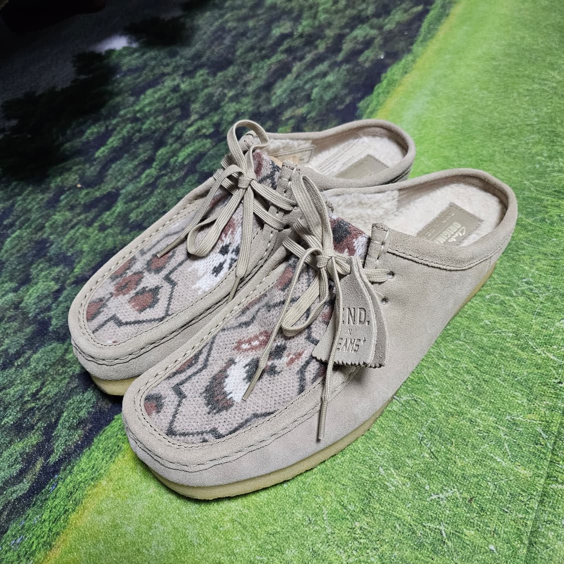 [285] 클락스 엔즈 빔즈 왈라비 뮬 UK10 상품이미지1