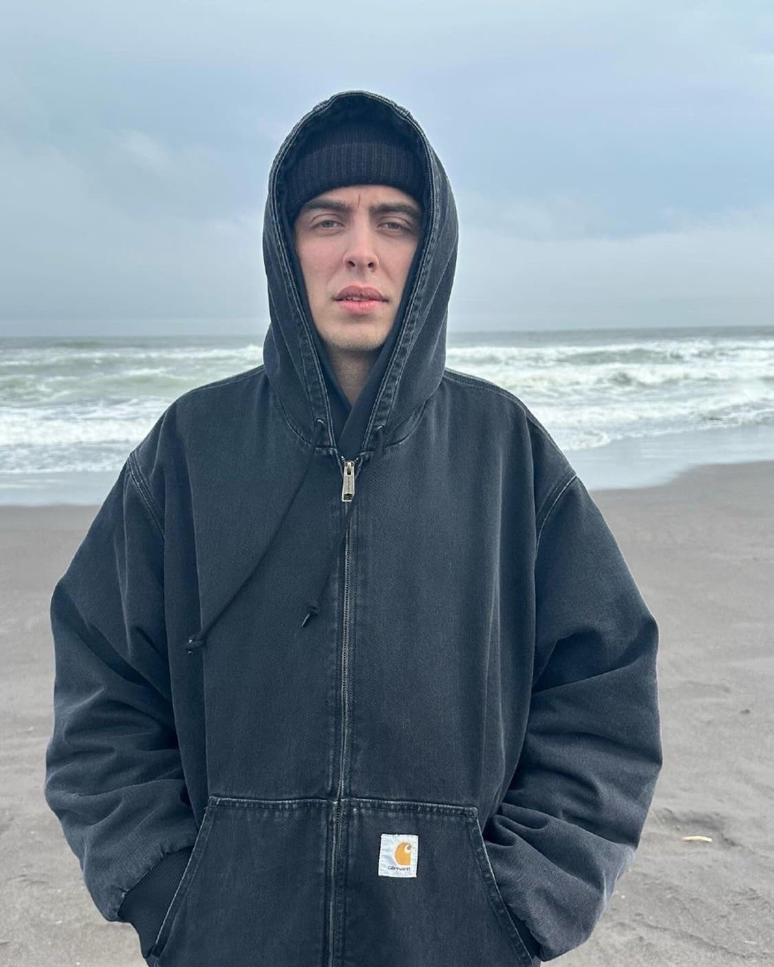 칼하트WIP 액티브 자켓 블랙 상품이미지1