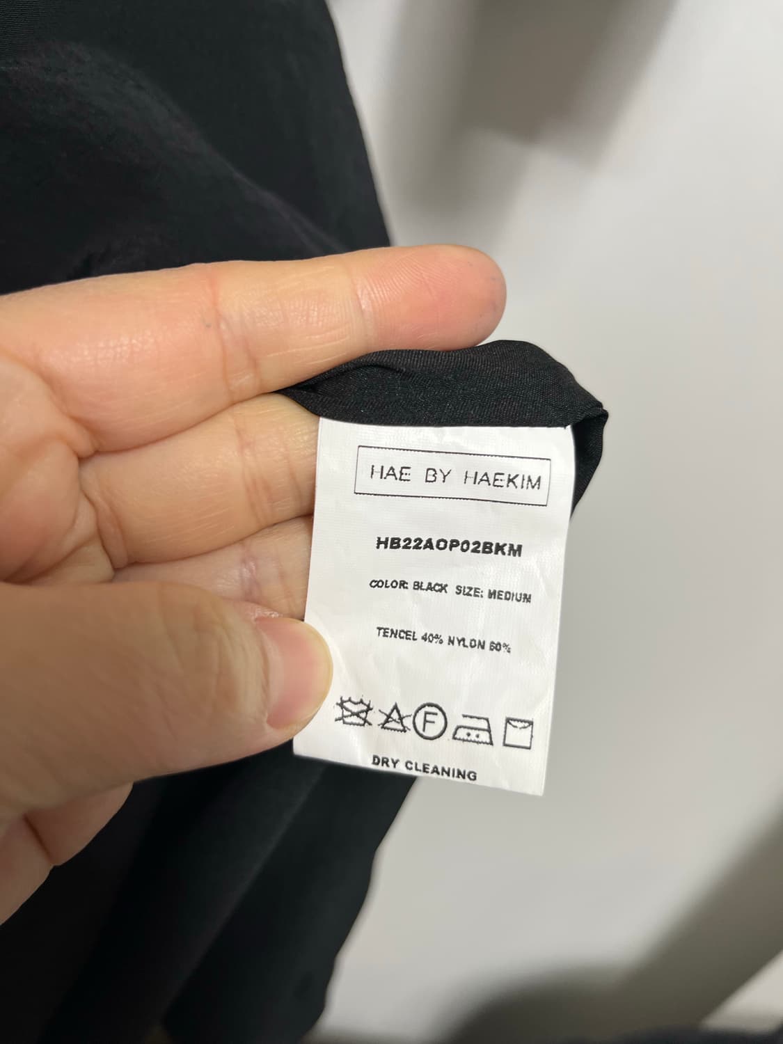 해바이해킴 벌룬 원피스 블랙 M 상품이미지3