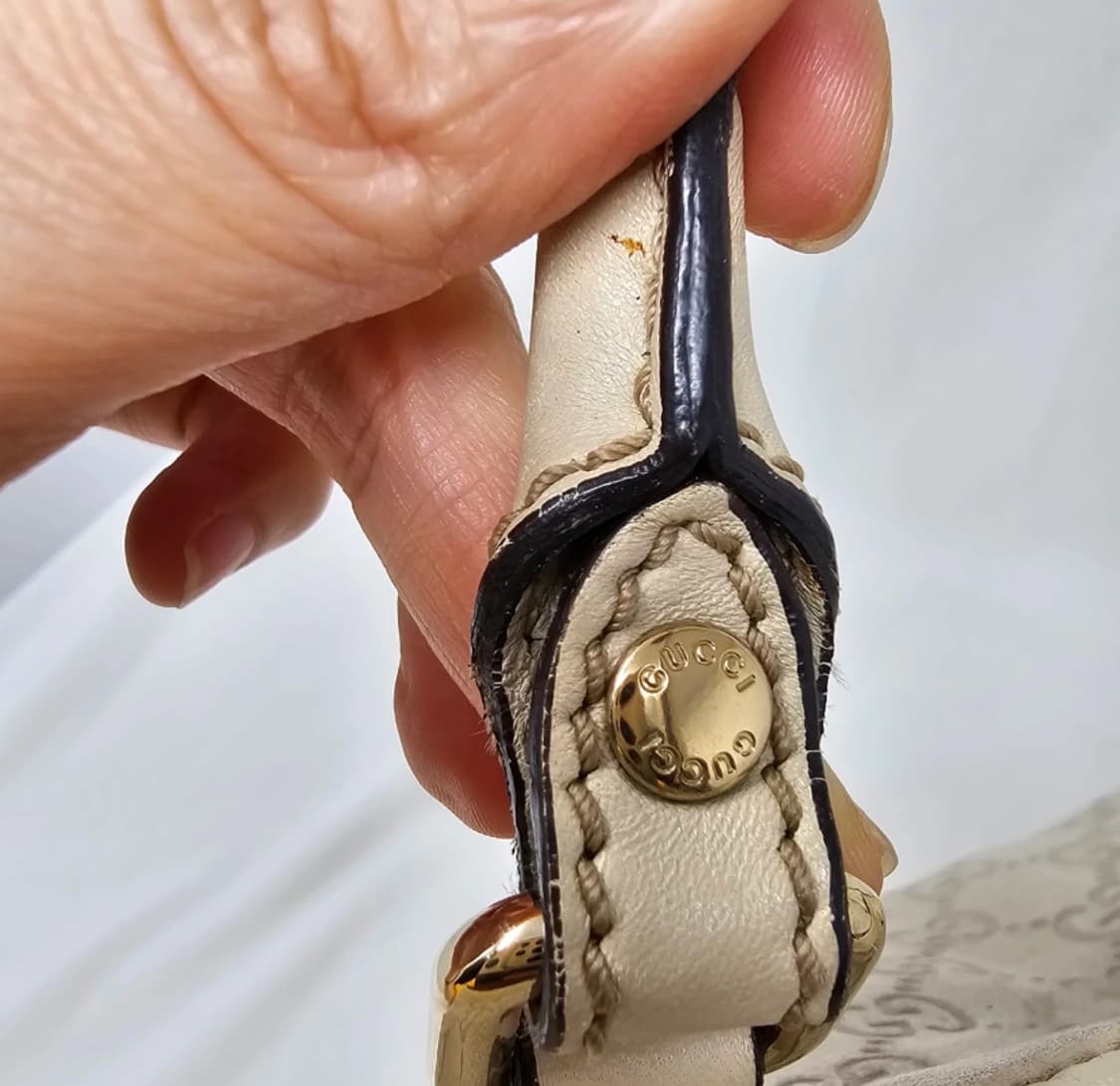 구찌 GG 패턴 아이보리 토트백 상품이미지7