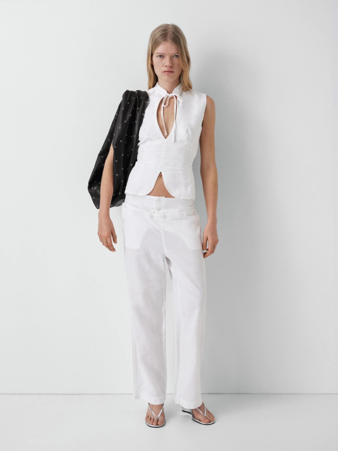 [36,38]기마구아스 ANNA 팬츠/화이트 상품이미지6