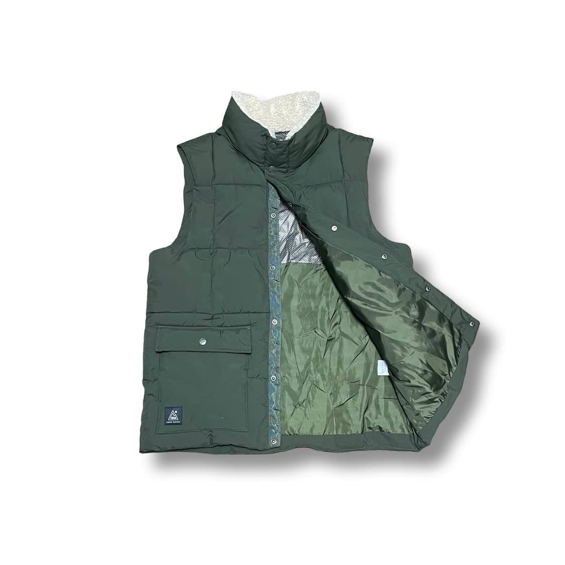 [XL] 에디바우어 올리브 패딩 조끼 상품이미지2