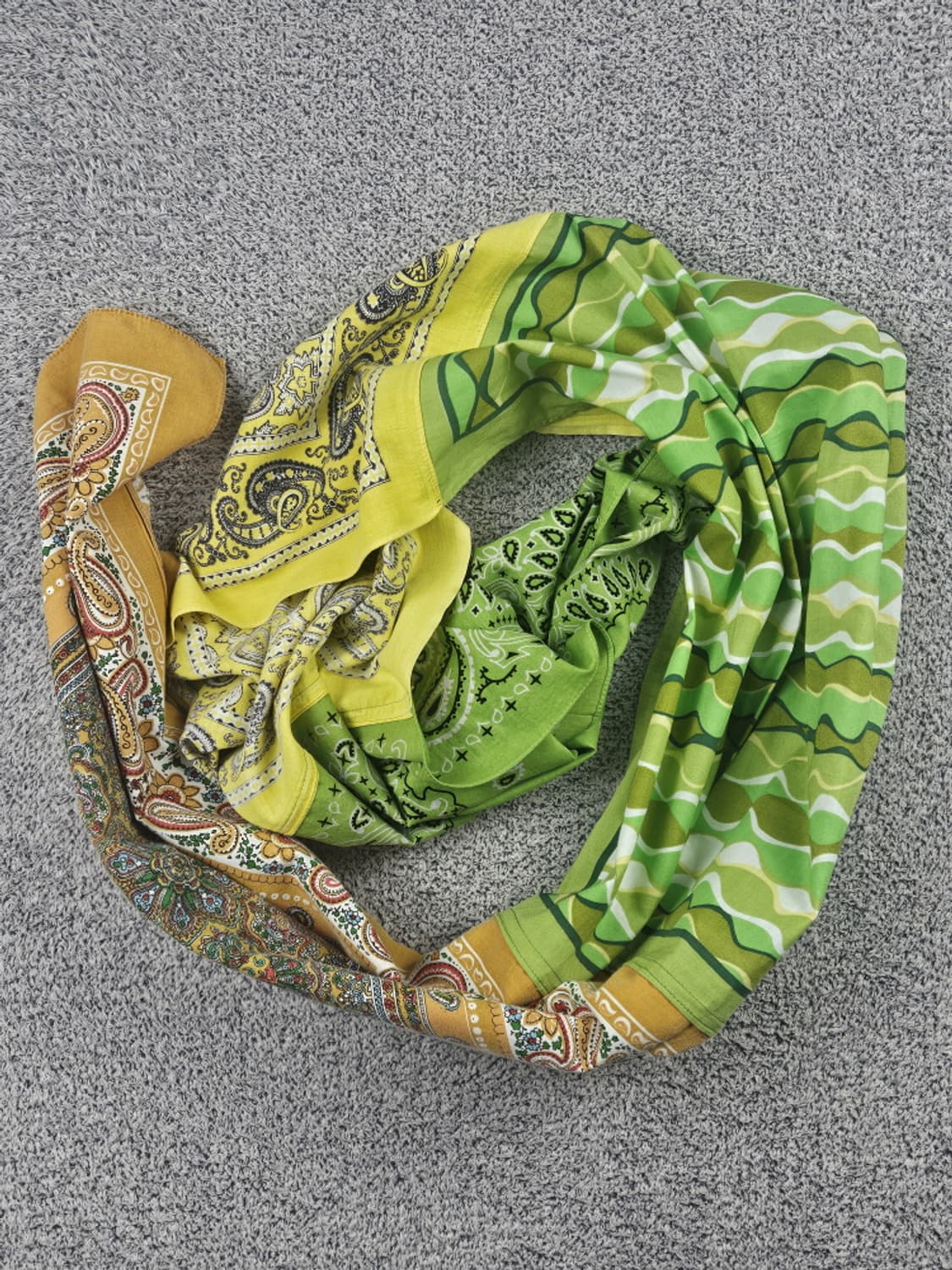 반다나 리워크 커스텀 스카프 머플러 / 10425 상품이미지5