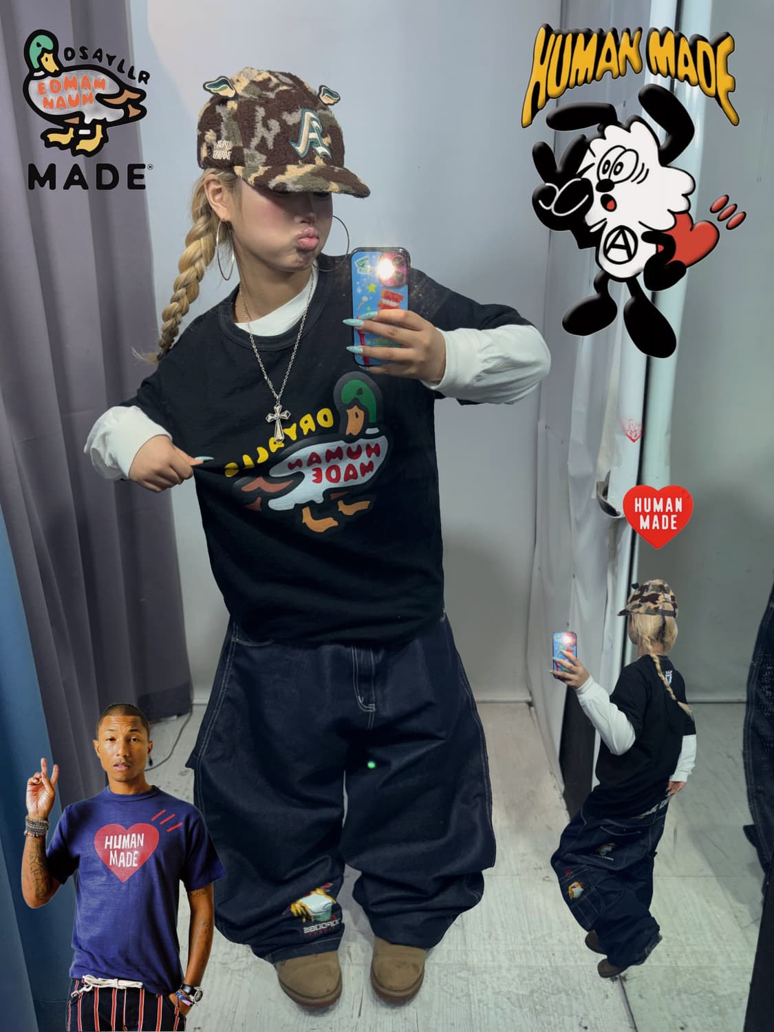 휴먼메이드 그래픽 반팔 상품이미지1