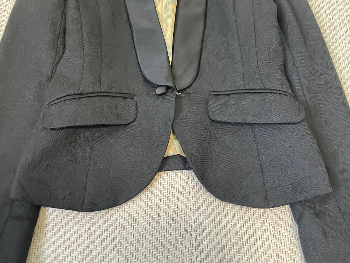 빈티지 레오파드 숄카라 테일러드 자켓 J03548 상품이미지3