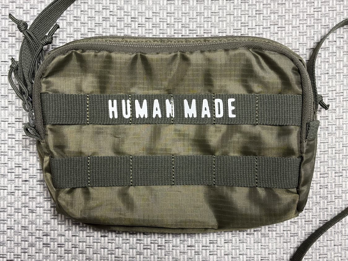 휴먼메이드 밀리터리 라이트 파우치 올리브 드랩 상품이미지3
