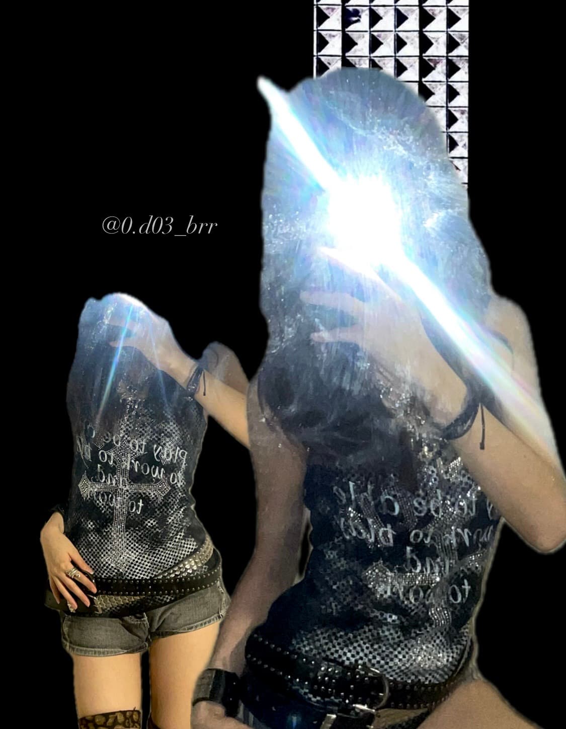 펑크 민소매 후드 슬리브리스 상품이미지1