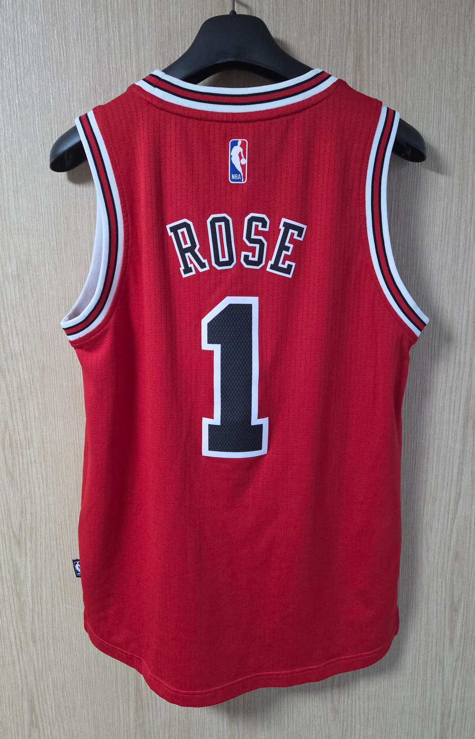 (착샷) 아디다스 시카고 불스 유니폼 스윙맨 데릭 로즈 상품이미지4