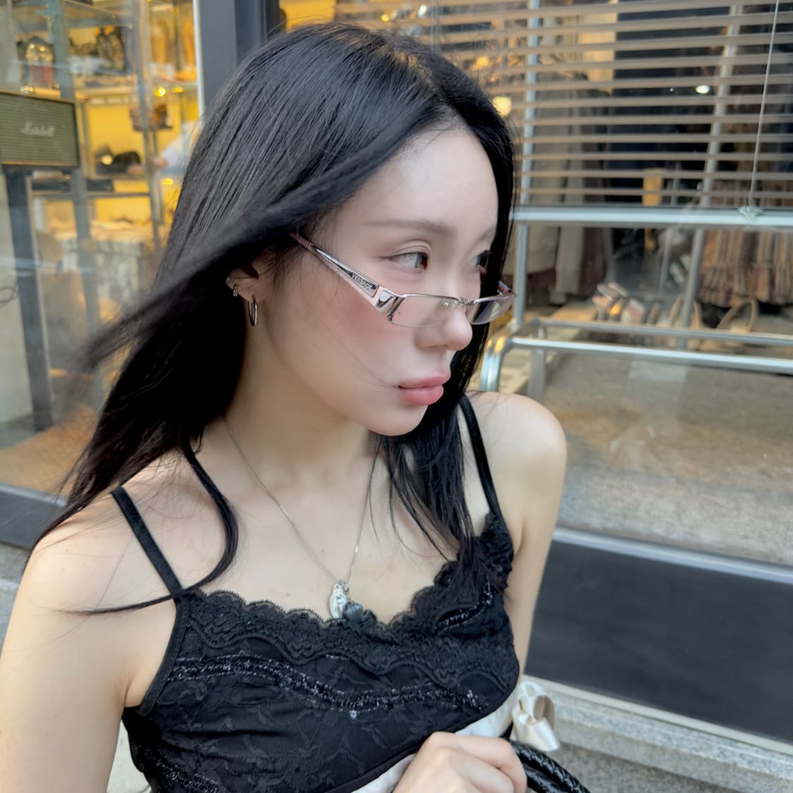 00s 베르사체 핑크 스키니 안경 상품이미지10